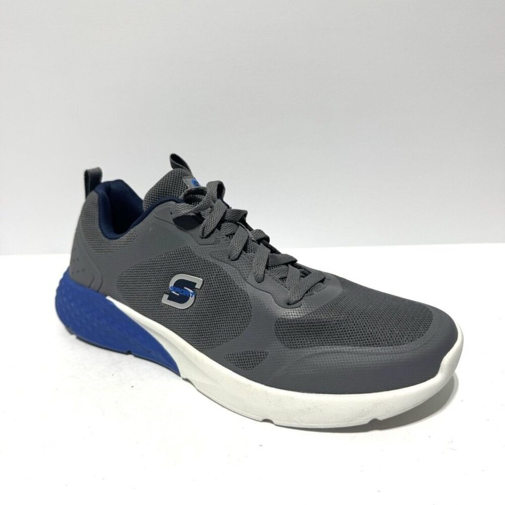 Skechers Mens S Sport Troy Sneakers Gray Size 11 M